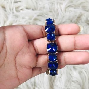 Magnetic Closure Dark Blue Bracelet